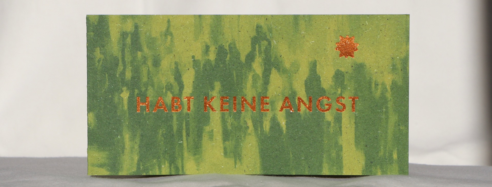 Habt keine Angst